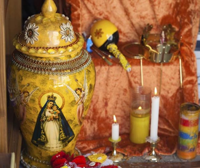 For those who don't know, Santer&iacute;a is a Caribbean religion that was brought to the Americas by slaves from West Africa. It's a unique belief system that includes aspects of Catholicism.