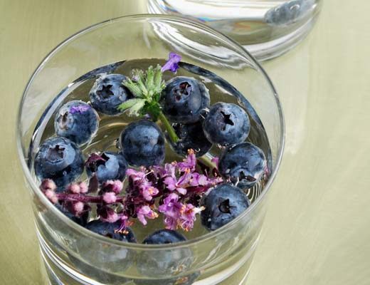 We've already gone over how awesome blueberries are, but the lavender in this helps soothe your mind and body.
