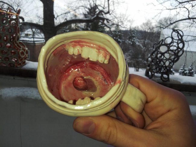 This cup looks like it enjoys being used...a little too much.