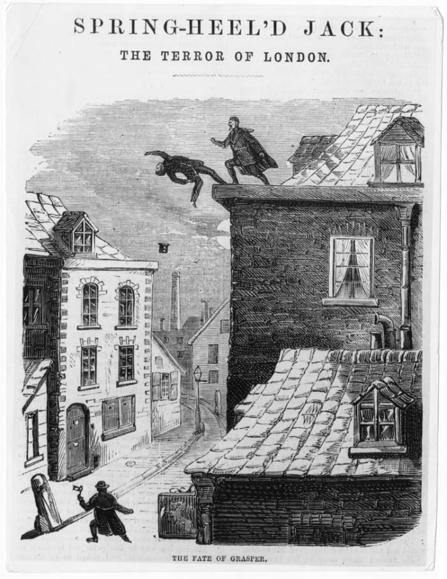 By the 1840s, the legend of Spring-Heeled Jack had spread far and wide, but reports of attacks were becoming rarer.