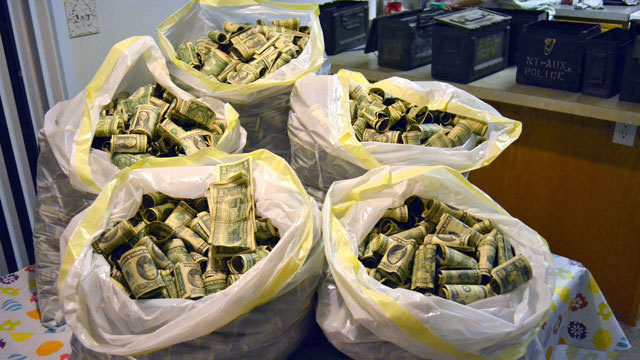 One man in Utah found giant trash bags full of money and gave them back to the rightful owner.