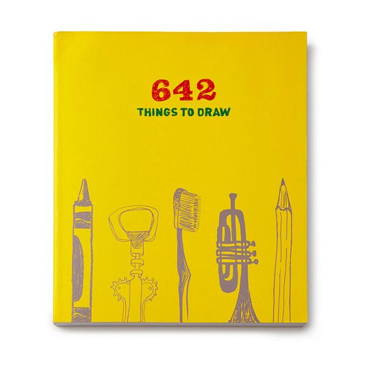 For the sketch artist who's stuck in a rut, <a href="http://www.uncommongoods.com/product/642-things-to-draw" target="_blank">this book</a> is full of ideas.