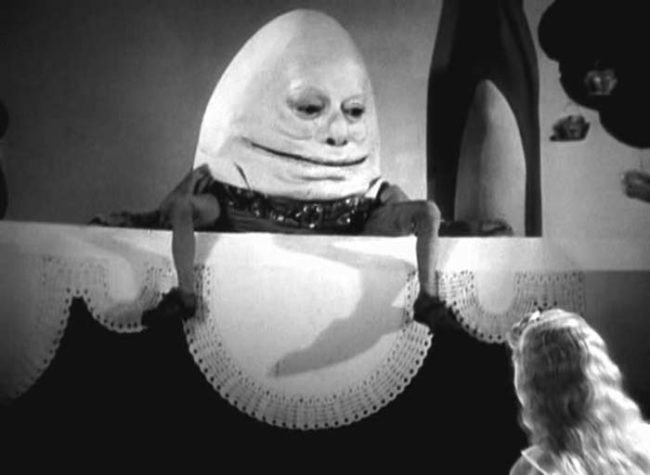 Is this Humpty Dumpty or some sort of gruesome alien?