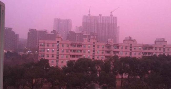 Officials rushed to figure out what was going on. They found that their city's air quality had suddenly jumped beyond the already terrible levels being experienced by residents in Beijing.
