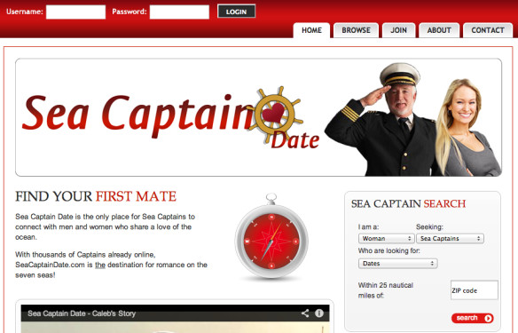 Sea Captain Date