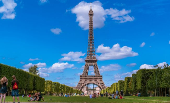 The top of the Eiffel Tower can lean up to 7 inches due to the sun expanding the metal it's made out of.