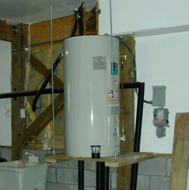 Make your water heater all warm and toasty.