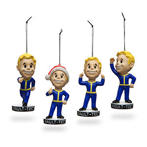 <em>Fallout 4</em> Vault Boy Holiday Ornaments - $24.99