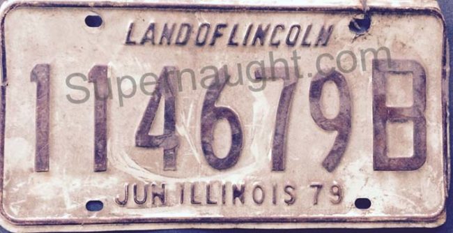 This license plate belonged to serial killer John Wayne Gacy. When he was arrested, it was registered to his snowplow.