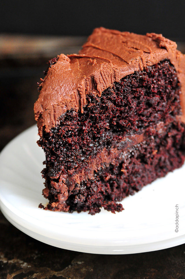 Let's start off relatively easy with what's touted as the <a href="http://addapinch.com/cooking/the-best-chocolate-cake-recipe-ever/" target="_blank">best chocolate cake...ever</a>.