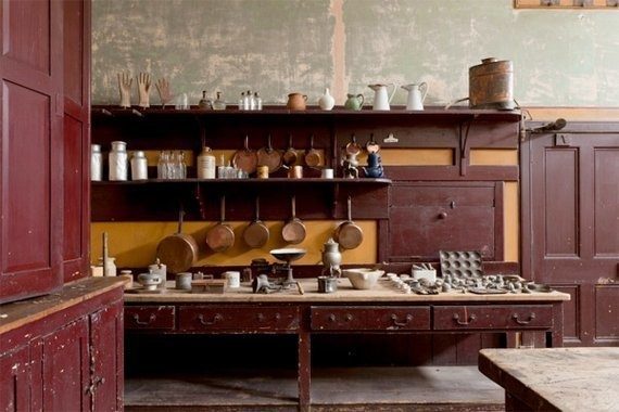 This homeowner found an entire servants' kitchen in their basement.