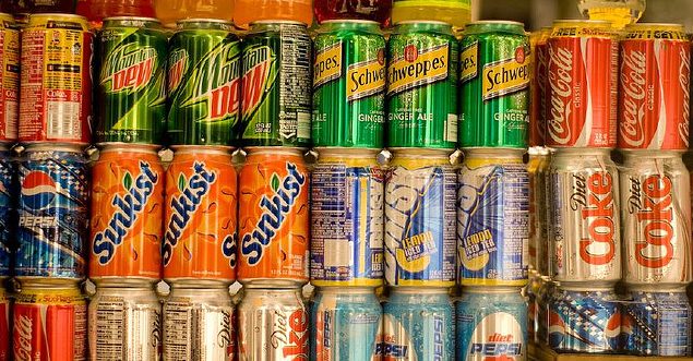 Drinking sodas (even diet sodas) can cause you to gain a ton of weight.