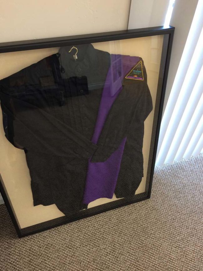 Pieces of Heaven's Gate memorabilia, such as this authentic Heaven's Gate uniform, are rare finds, so they always fetch high prices. This particular piece currently resides in Redditor <a href="https://www.reddit.com/user/fracasfoam" class="author may-blank id-t2_tci9v" target="_blank">fracasfoam</a><a href="https://www.reddit.com/user/fracasfoam" class="author may-blank id-t2_tci9v" target="_blank">'s</a> office.