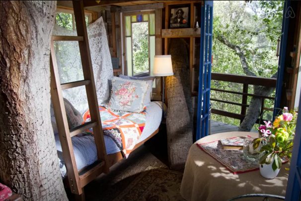 <a href="https://www.airbnb.com/rooms/86456" target="_blank">Cozy tree house</a>, Burlingame, CA