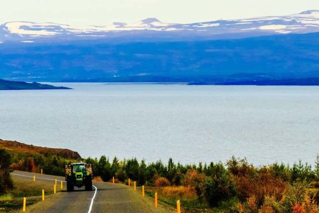 Villagers living near lake Lagarflj&oacute;t (pictured below) often reported seeing something large moving beneath the water's surface.