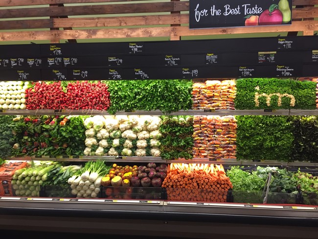 How every produce aisle should look.