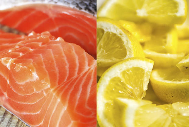 Prevent fish from getting stuck to the grill by coating it with lemon juice.