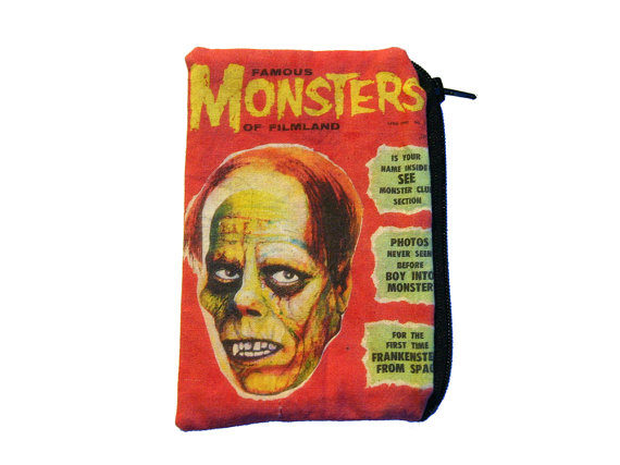 Keep your coins safe with this Monsters change purse.