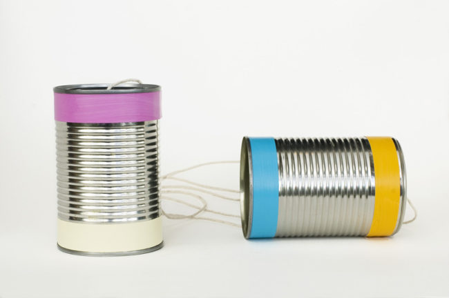 Your kids might have cell phones, but nothing beats a good game of <a href="http://madebyjoel.com/2010/04/tin-can-telephones.html" target="_blank">tin can telephone</a>.