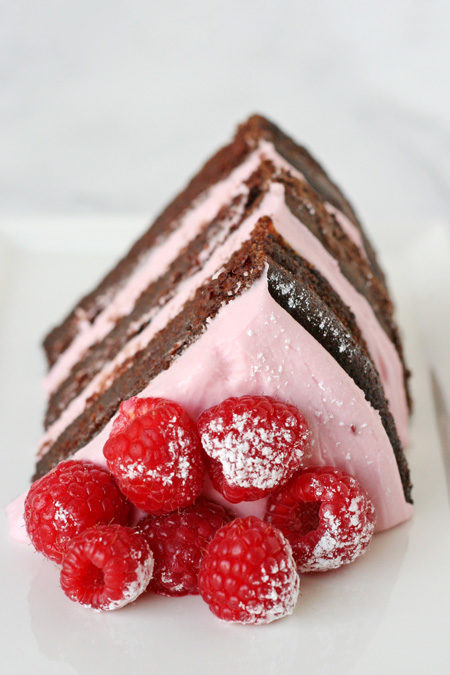 I'm of the opinion that there exists no better combination in the world than <a href="http://www.mybakingaddiction.com/chocolate-raspberry-cake/" target="_blank">chocolate and raspberries</a>.