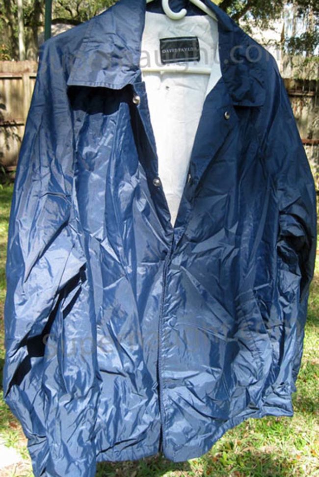 This windbreaker was owned by serial killer Richard Ramirez, a.k.a. The Night Stalker, while he was in prison.