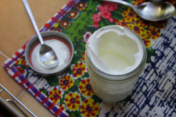 Make whipped cream in a mason jar.