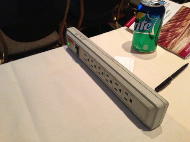 Bring a power strip with you in case you run out of outlets to charge your phone in the hotel or at the airport.
