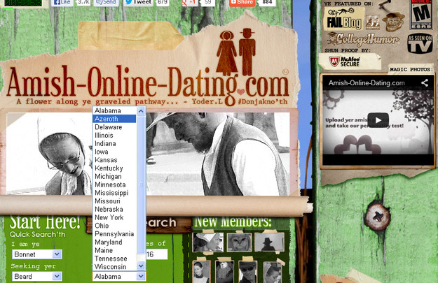 Amish Online Dating