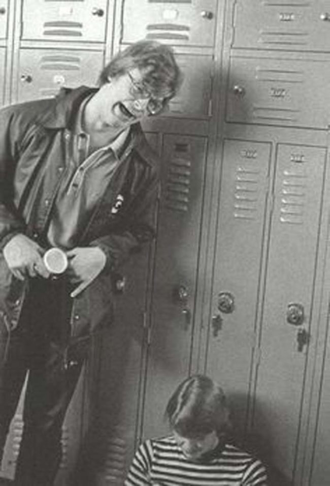 Oddly enough, Dahmer was known as the class clown. Even though he spent most of his last two years of high school drinking, he was fairly popular if only because he was an entertaining oddball.