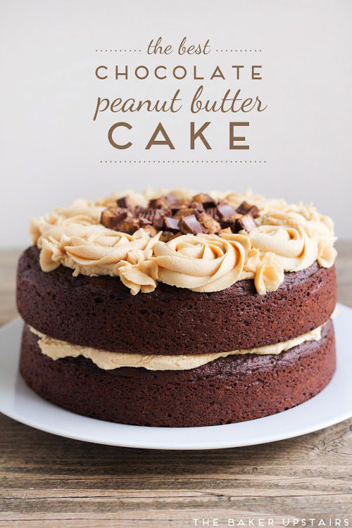 Reese's got it right when they combined <a href="http://www.thebakerupstairs.com/2015/06/the-best-chocolate-peanut-butter-cake.html" target="_blank">chocolate with peanut butter</a>. Don't fight it.