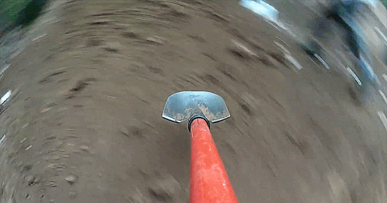 Perpetual shoveling.