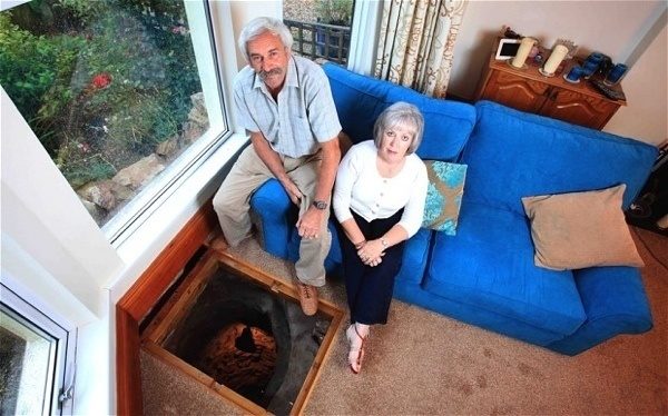 These people found a medieval well beneath their floorboards.