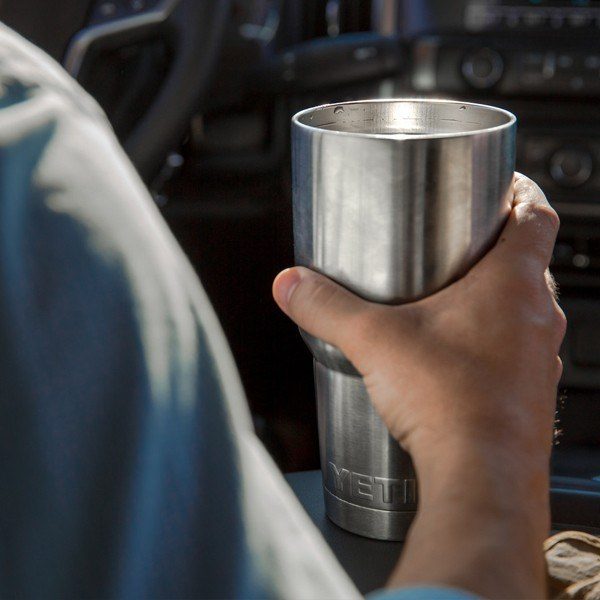 This mug looks cool, and it insulates drinks like a dream.
