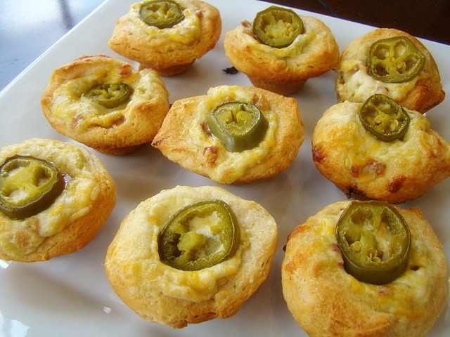 Spice things up with some <a href="http://cookingwithkrista.blogspot.com/2011/04/jalapeno-popper-cups.html" target="_blank">jalape&ntilde;o poppers</a>.